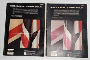 Worte & Musik von Irving Berlin Band 1 und 2 Noten 1971 Orgelliederbücher - Bild 1 von 15