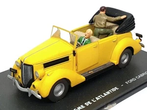 Atlas 1/43 Scale G1723001 - Ford Cabriolet L'Enigma De L'Atlantide - Yellow - Picture 1 of 5