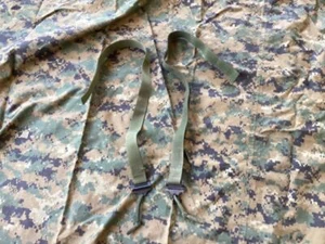2 Stück Armee Militär Überschuss ALICE Rucksack Utility Schultergurte OD grün USGI - Bild 1 von 3