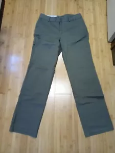 ladies dockers stretch khaki pants 8 M 886445 olive - Picture 1 of 13