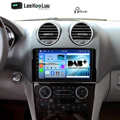 DAB+ Für Mercedes ML/GL Klasse W164 X164 CarPlay Autoradio 6G+128G Android13 DSP - Bild 1 von 4