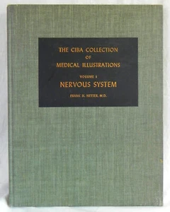 CIBA Collection of Medical Illustrations, Volume 1 "Nervous System", Netter 1957 - Picture 1 of 11