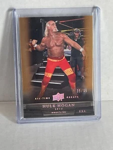 Hulk Hogan 2012 Upper Deck All Time Greats Silver Spectrum SP /65 Wrestling - Picture 1 of 1