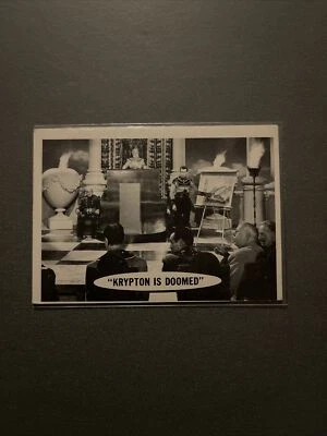 VINTAGE 1966 TOPPS SUPERMAN #1 “KRYPTON IS DOOMED” - Image 1 of 4