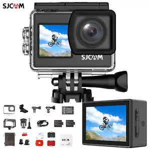 SJCAM Action Cam 4K WIFI EIS UHD Sport Aktion Wasserdicht Kamera Helm Go pro - Bild 1 von 11
