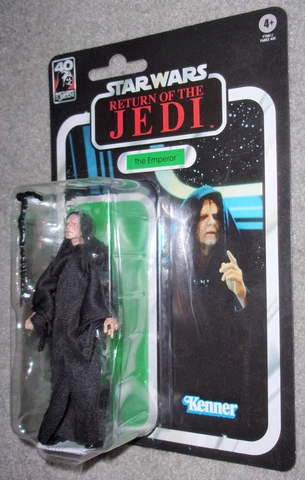 Star Wars 6" Black Series THE EMPEROR Return of the Jedi 40th Anniversary Sealed Cover
