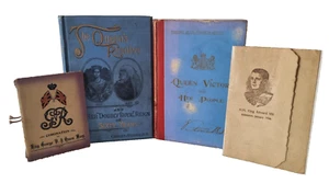 Queen Victoria - 2 Bücher + George V Krönungskarte & König Edward VIII Postkarte - Bild 1 von 24