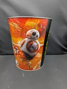 Star Wars Force Awakens Popcorn Eimer Metall Golde Link 130 oz 3,8 L - Bild 1 von 3