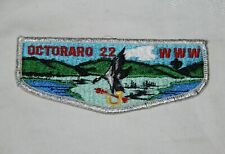 1976 Boy Scout Order Of The Arrow Octoraro Lodge 22 Pocket Flap Patch S13b 
