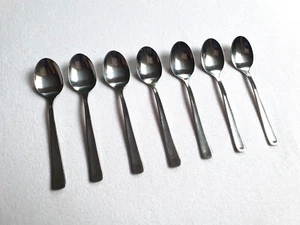 7 Löffel Kaffeelöffel Dessertlöffel - EC-Rostfrei - 13 cm lang - Bild 1 von 7