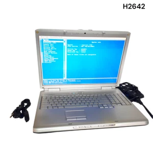 Dell Inspiron 1720 17" Laptop Core 2 Duo 3GB 500GB HDD Boots/BIOS No OS H2642 - Imagen 1 de 15