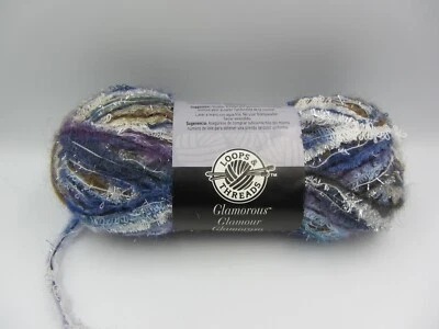 Петли и нити гламурный акриловый мохер пряжи цвет #2 синий небо - Изображение 1 из 4