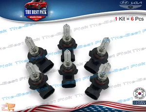9005 Bombillas de faros hechas en Koria HB3 (12V,60W) JUEGO BRILLANTE = 6 PIEZAS - Imagen 1 de 6