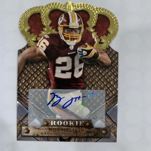 2011 Panini Crown Royale Gold Signatures /499 Roy Helu Jr #185 Rookie Auto RC - Picture 1 of 2