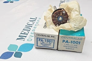 PA-1001 - 1 POL-11 POS NON-SHORTING PHENOLIC ROTARY SWITCH - LOT OF 2 - NEW - Picture 1 of 3
