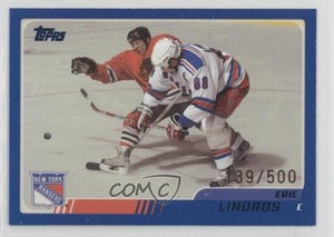 2003-04 Topps Blue /500 Eric Lindros #88 HOF