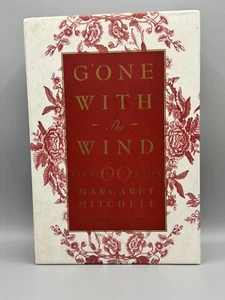 GONE WITH THE WIND: 60TH ANNIVERSARY EDITION - W/ SLIPCOVER - MARGARET MITCHELL - Picture 1 of 11