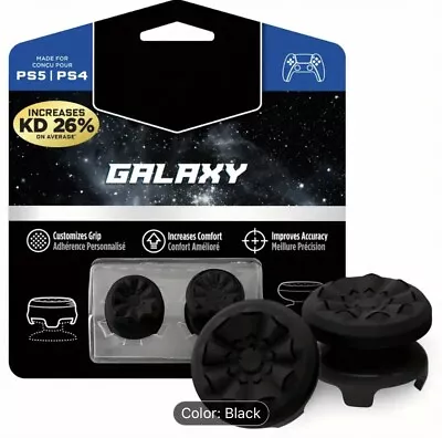 KontrolFreek FPS Freek Galaxy Black for PS4/PS5 Performance Thumbsticks Black - Image 1 of 3