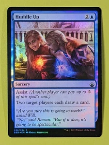 FOIL Huddle Up x1 Battlebond 1x MTG Magic the Gathering - Picture 1 of 1