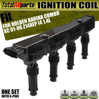 Ignition Coil Fits for Holden Barina Combo XC 2004-2013 Z14XEP 1.4L 1208020 New - image 1 of 4