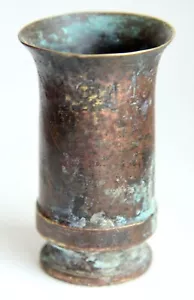 WWII WW2 DRINK Cup WWII Germany TRENCH Art Handmade - Picture 1 of 10