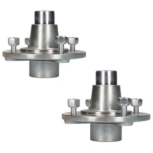 Par de bujes de rueda fundidos para remolque 115 mm PCD con rodamientos sellados para Earth Daxara - Imagen 1 de 1