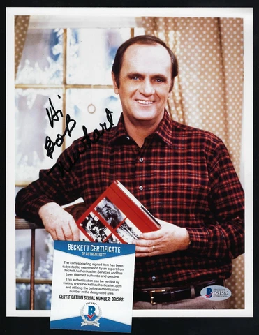 Bob Newhart signed 8x10 photograph BAS Authenticated Great Comedic Actor Cover