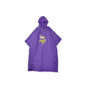 NEU Lizenzierter Minnesota Vikings Deluxe Regenponcho für Erwachsene - Bild 1 von 1