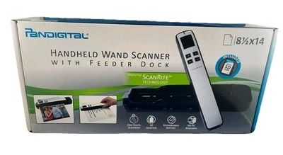 Pandigital Handheld Wi-Fi Wand Scanner S8X1103BE - Never Used, Open Box - Image 1 of 4