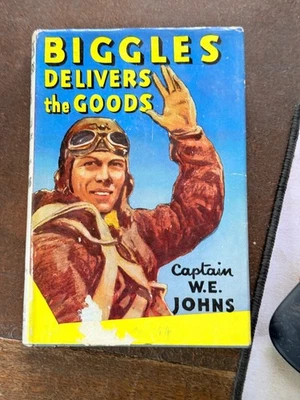 Vintage Biggles Book Biggles Delivers the Goods - Image 1 of 4
