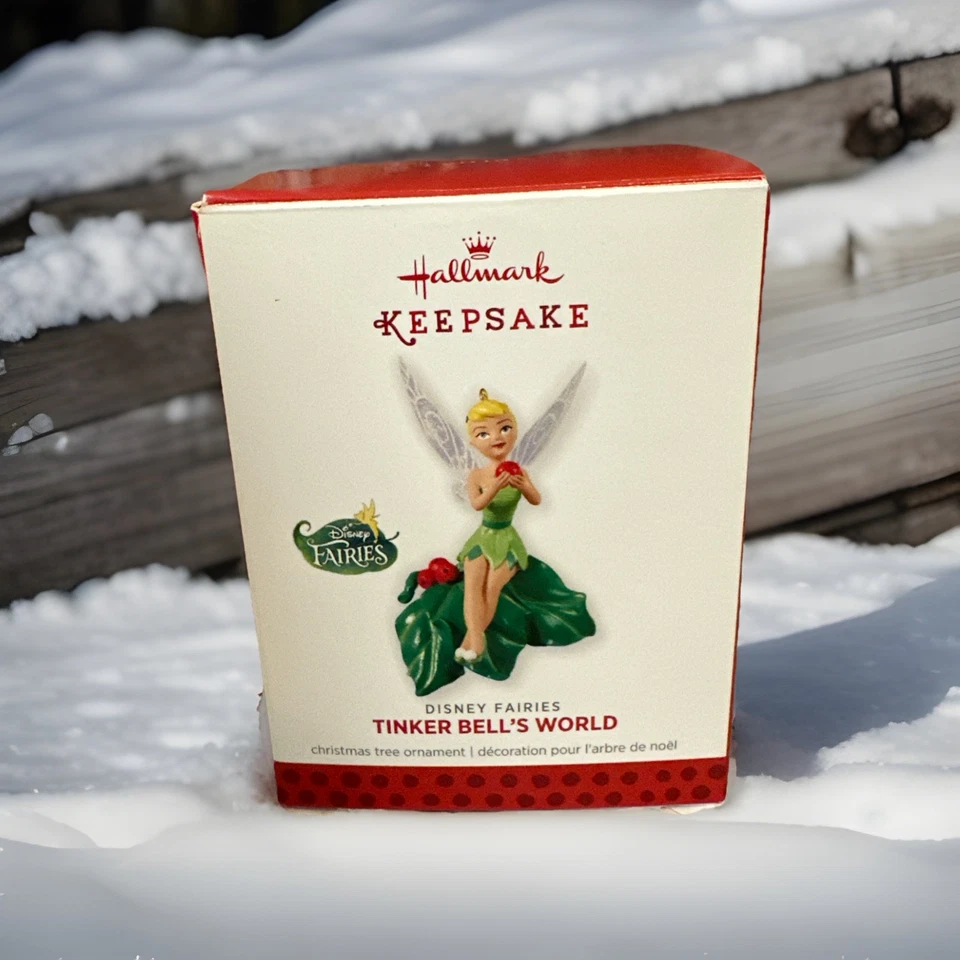 Hallmark Keepsake~Disney Fairies~Tinker Bell's World~Christmas Ornament~2013~Box - Image 1 of 4