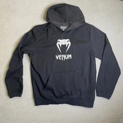Venum UFC толстовка с капюшоном мужской XL пуловер черный толстовка карманы смесь боевого искусства - Изображение 1 из 4
