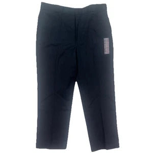 NOS Dickies Plain Front Twill Work Pants 42x30 Ames 90s Vintage USA Deadstock - Picture 1 of 7
