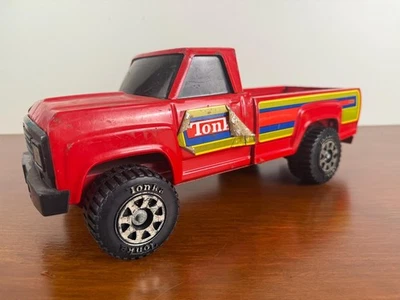 Camioneta pickup Tonka XR-1 vintage años 80 rojo acero prensado Foto 1 de 4