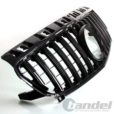 REJILLA RADIADOR SPORT PANAMERICANA GT NEGRO BRILLO MERCEDES W176 CLASE A 12-15 - Imagen 1 de 4