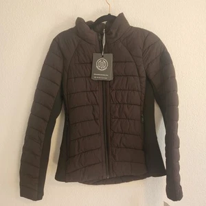 Bernardo Womens XS Performance Packable Puffer Hooded Jacket DoubleZip Black NWT - Picture 1 of 7