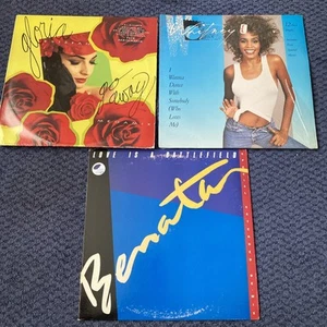 WHITNEY HOUSTON GLORIA ESTEFAN PAT BENATOR 12’’ SINGLE Lot VERYGOOD + - Picture 1 of 2