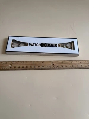 Pulsera Apple Watch Mujer-Dorado/Blanco-Trébol de la Suerte Foto 1 de 3