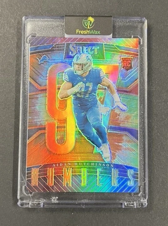 2022 Panini Select AIDAN HUTCHINSON Tie Dye Numbers #14/25 - Image 1 of 2