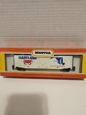 HO Mantua MARYLAND MMP 711-7 U.S. State Series 50' Box Car The Old Line State - Image 1 of 4