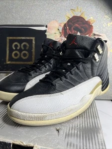 2003 NIKE AIR JORDAN 12 PLAYOFF 136001 016 SZ 11.5 LEATHER SNEAKERS - Picture 1 of 17