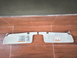 Toyota Crown MS130 131 S130 Sun Visors Gray Pair RH+LH OEM - Picture 1 of 20