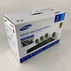 Samsung SDH-B74041 FHD Video Security System 8 Channel DVR 4 Camera Kit - Picture 1 of 1