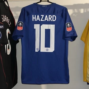 Chelsea 2017/18 Nike Heim Fußball Trikot FA Cup Finale Hazard 10 Herren Medium - Bild 1 von 8