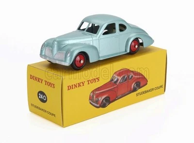 MODELLINO AUTO STATICO DINKY ATLAS STUDEBAKER COUPE 1951 VERDE SCALA 1:43 - Immagine 1 di 4