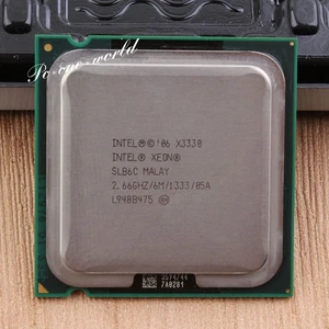 100% OK SLB6C Intel Xeon X3330 2.66GHz Processor Socket 775 CPU 1333 MHz - Picture 1 of 1