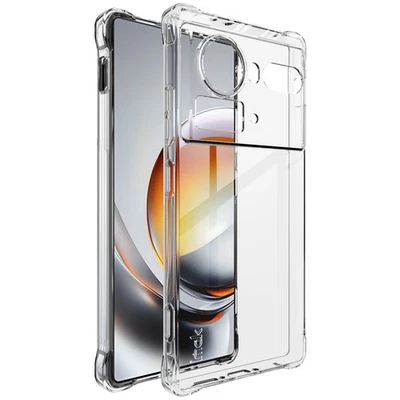 IMAK For ZTE nubia Z80 Ultra, Shockproof 4 Airbags Clear Soft Rubber Case Cover - Image 1 of 4