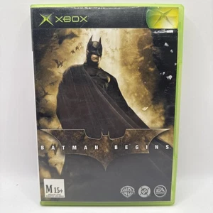 Batman Begins - Microsoft Xbox Game PAL Complete With Manual - Picture 1 of 4