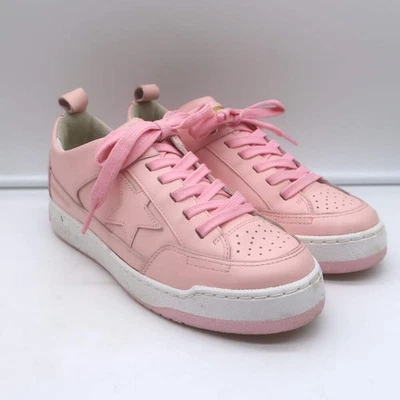 Zapatillas bajas Golden Goose Yeah de cuero rosa talla 37 Foto 1 de 4