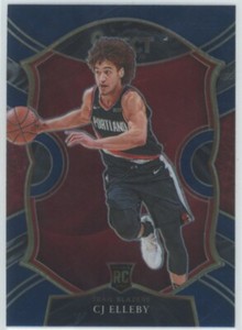 2020-21 Select Blue Retail #100 CJ Elleby RC Portland Trail Blazers